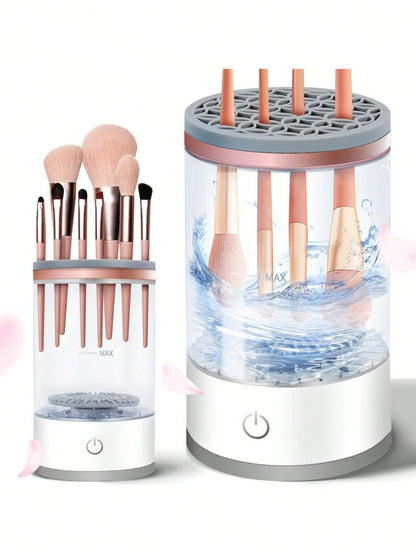 Limpiador Eléctrico De Brochas De Maquillaje